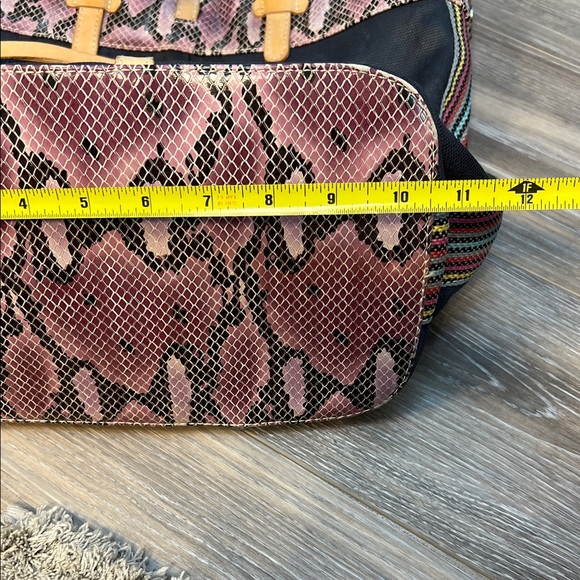 Consuela Black and Pink Crossbody Bag - Picture 5 of 9